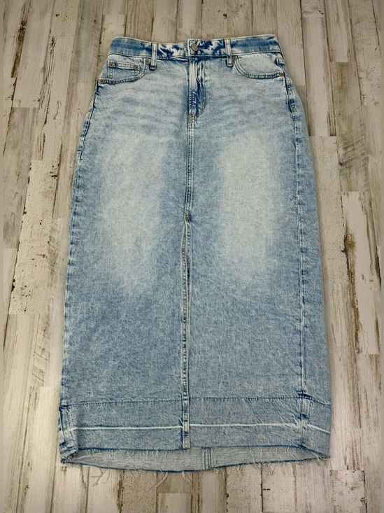 GAP Dresses & Skirts - Vintage Gap Denim Skirt Womens 27/4 Long Blue Jean Skirt 5 Pocket Casual Y2K